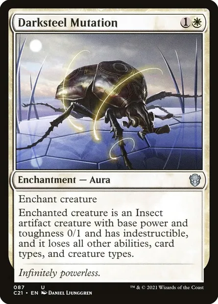 Darksteel Mutation, Magic card C21 87 — Commander 2021 set