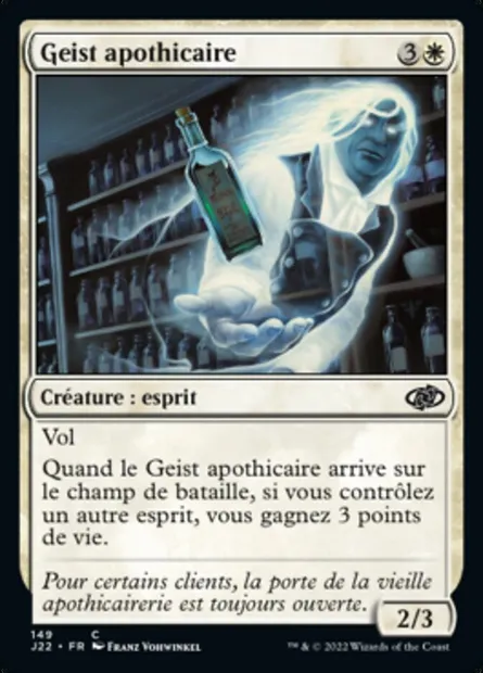 Geist apothicaire, carte Magic J22 149 — extension Jumpstart 2022
