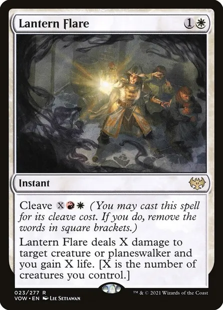 Lantern Flare, Magic card VOW 23 — Innistrad: Crimson Vow set