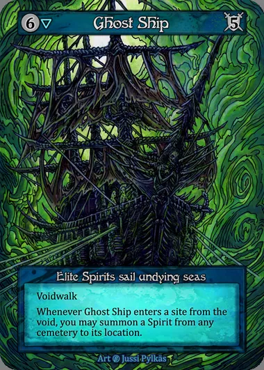 Ghost Ship, Sorcery card BET 069 — Beta set