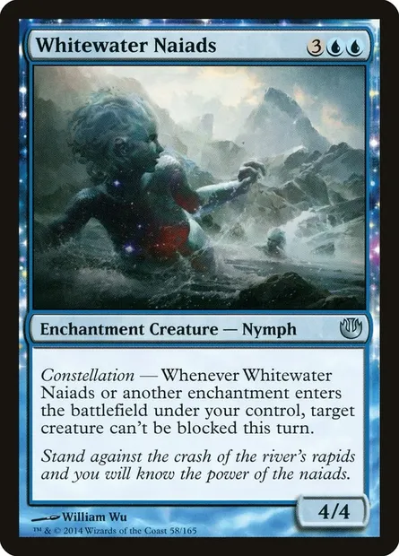 Whitewater Naiads, Magic card JOU 58 — Journey into Nyx set