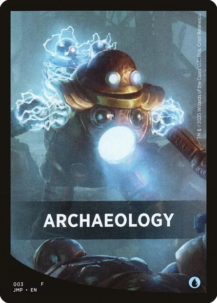 Archaeology, carte Magic FJMP 3 — extension Jumpstart Front Cards