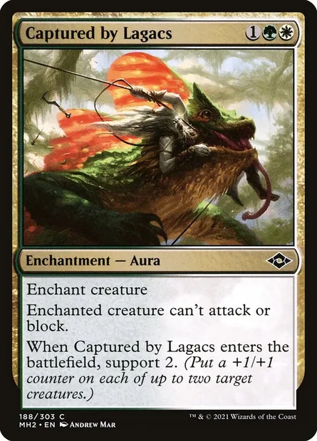 Captured by Lagacs, Magic card MH2 188 — Modern Horizons 2 set