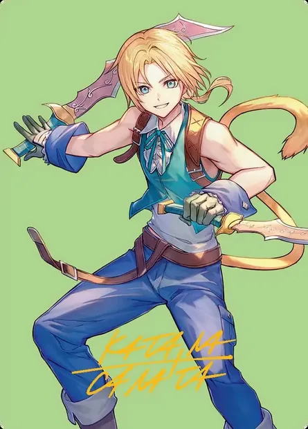 Zidane, Tantalus Thief // Zidane, Tantalus Thief, carte Magic AFIN 49 — extension Final Fantasy Art Series