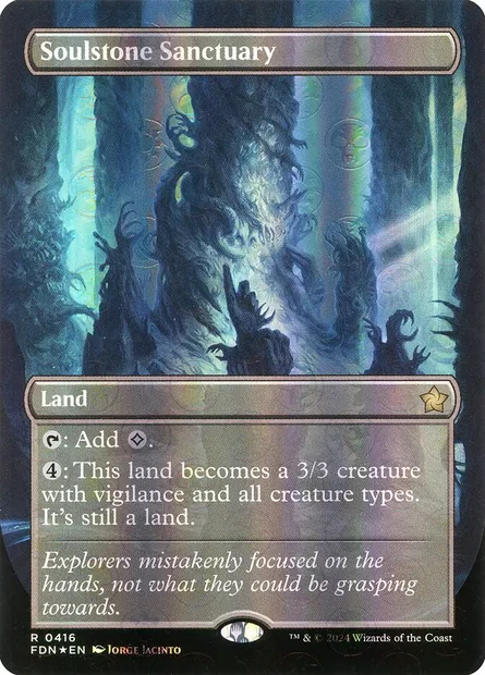 Soulstone Sanctuary, Magic card FDN 416 — Foundations set