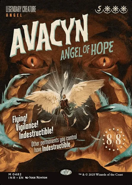 Avacyn, ange de l'espoir, carte Magic INR 482 — extension Innistrad Remastered