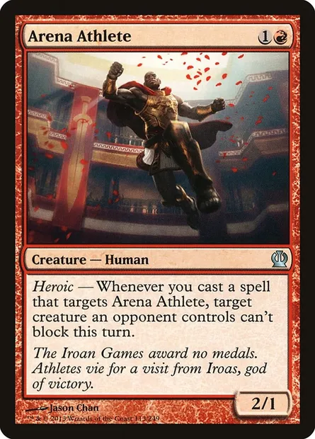 Arena Athlete, Magic card THS 113 — Theros set