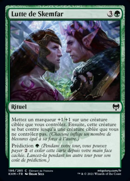 Lutte de Skemfar, carte Magic KHM 196 — extension Kaldheim