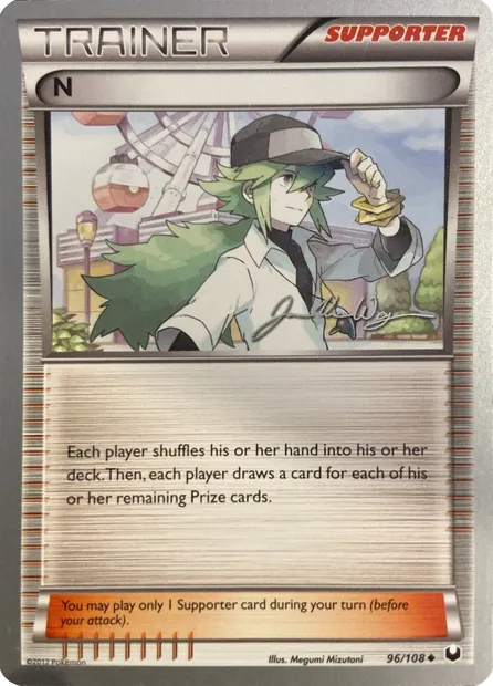 N, Pokémon card WCD15 096-3 — World Championship Decks 2015 set