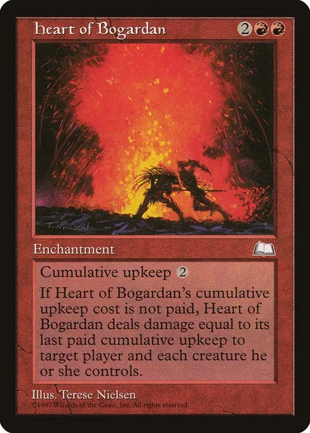 COEur du Bogardân, carte Magic WTH 106 — extension Aquilon