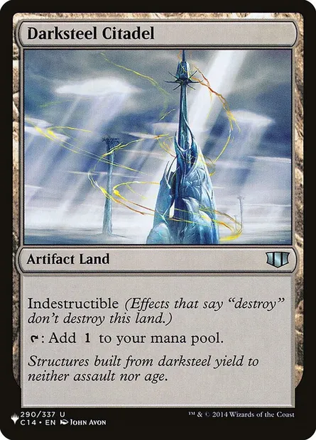 Darksteel Citadel, Magic card PLST C14-290 — The List set