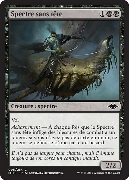 Spectre sans tête, carte Magic MH1 95 — extension Horizons du Modern