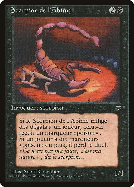 Pit Scorpion, Magic card REN 63 — Renaissance set