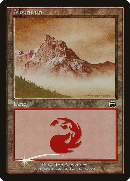 Montagne, carte Magic PAL00 11 — extension Arena League 2000