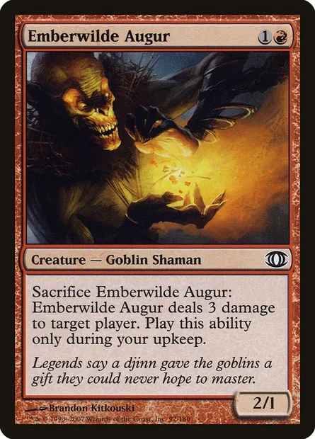 Emberwilde Augur, Magic card FUT 97 — Future Sight set