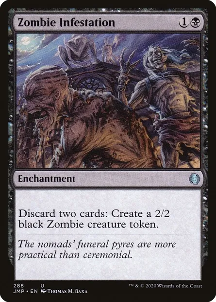 Infestation de zombies, carte Magic JMP 288 — extension Jumpstart