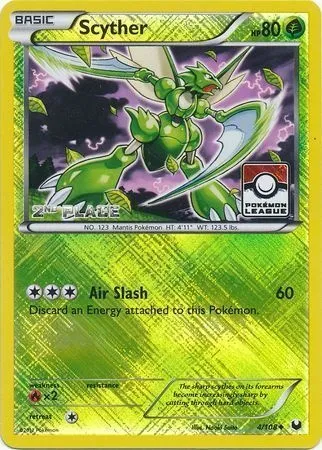 Insécateur, carte Pokémon LGP 004-2 — extension League Promos