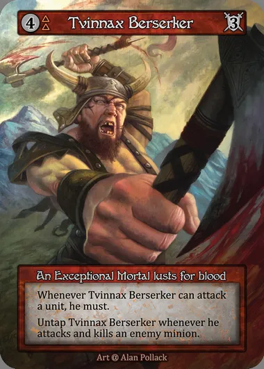 Tvinnax Berserker, Sorcery card ALP 174 — Alpha set