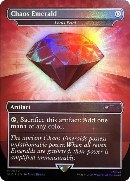 Pétale de lotus, carte Magic SLD 7032 — extension Secret Lair Drop