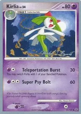 Kirlia Lv.24, carte Pokémon WCD10 051 — extension World Championship Decks 2010