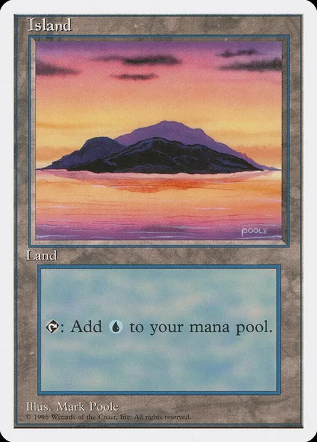 Island, Magic card ITP 56 — Introductory Two-Player Set set