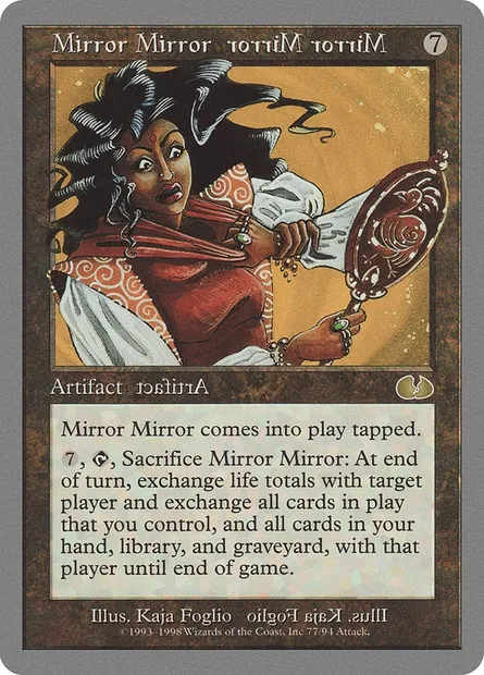 Mirror Mirror, carte Magic UGL 77 — extension Unglued