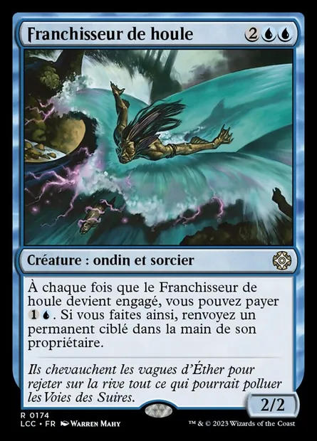 Franchisseur de houle, carte Magic LCC 174 — extension The Lost Caverns of Ixalan Commander