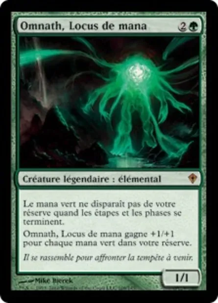 Omnath, Locus de mana, carte Magic WWK 109 — extension Worldwake