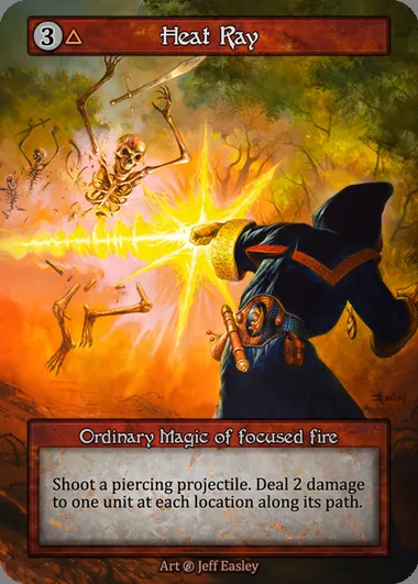 Heat Ray, carte Sorcery BET 228 — extension Beta