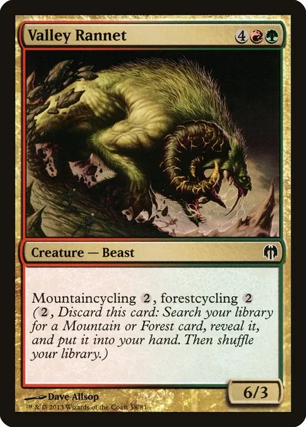 Valley Rannet, Magic card DDL 58 — Duel Decks: Heroes vs. Monsters set