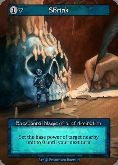 Shrink, Sorcery card BET 256 — Beta set