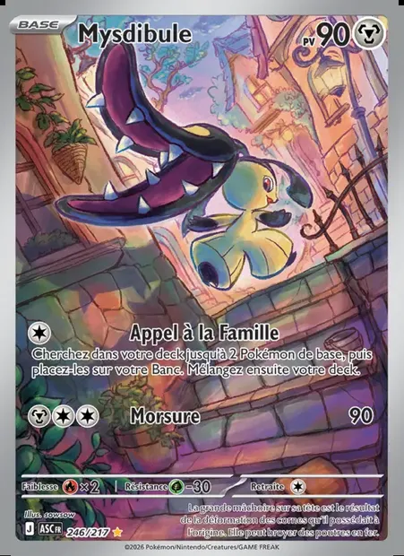 Mysdibule, carte Pokémon ASC 246 — extension Héros Transcendants