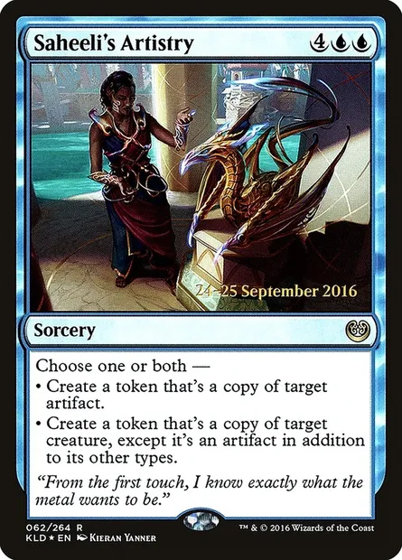 Saheeli's Artistry, Magic card PKLD 62s — Kaladesh Promos set