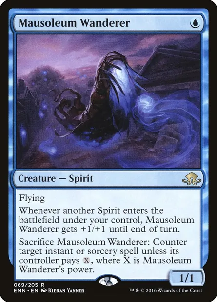 Mausoleum Wanderer, Magic card EMN 69 — Eldritch Moon set