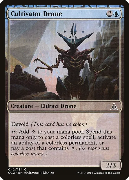 Cultivator Drone, Magic card OGW 42 — Oath of the Gatewatch set