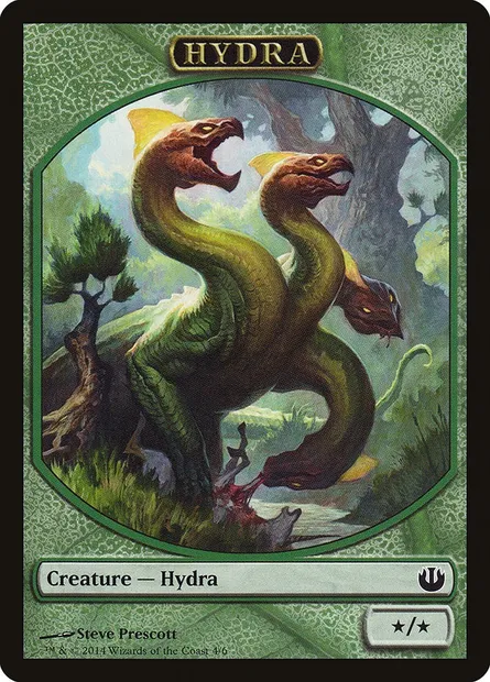 Hydra, Magic card TJOU 4 — Journey into Nyx Tokens set
