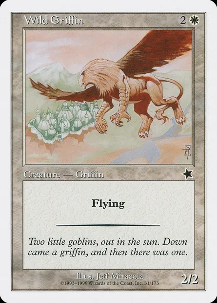 Wild Griffin, Magic card S99 31 — Starter 1999 set