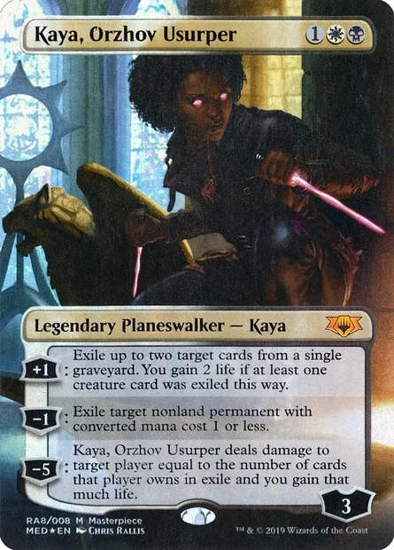 Kaya, Orzhov Usurper, Magic card MED RA8 — Mythic Edition set