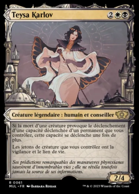 Teysa Karlov, carte Magic MUL 61 — extension Multiverse Legends