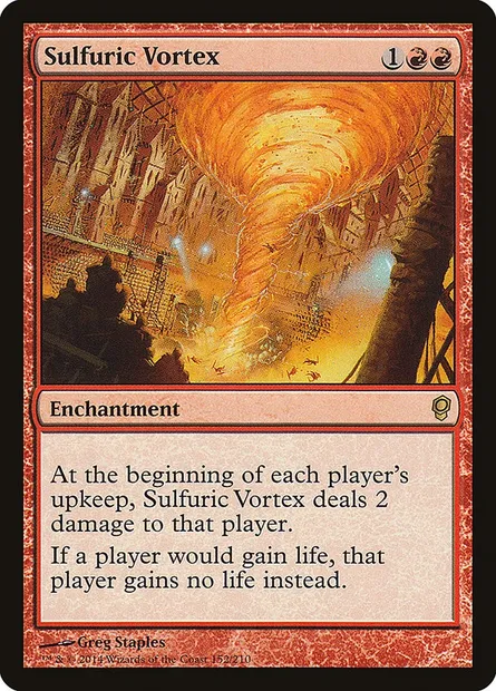Sulfuric Vortex, Magic card CNS 152 — Conspiracy set