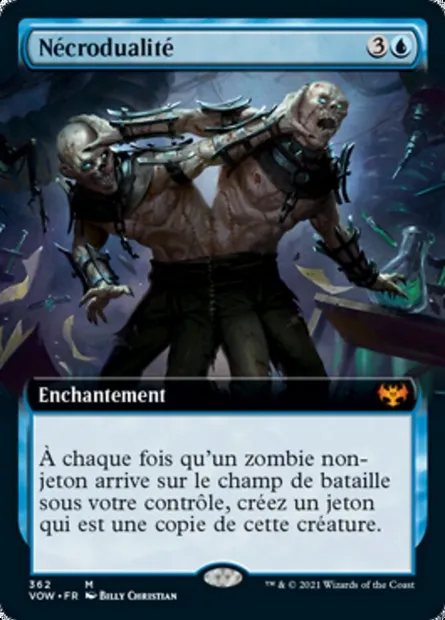 Nécrodualité, carte Magic VOW 362 — extension Innistrad : noce écarlate