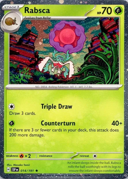 Bérasca, carte Pokémon TDX 014-13 — extension Theme Deck & Blisters Exclusives