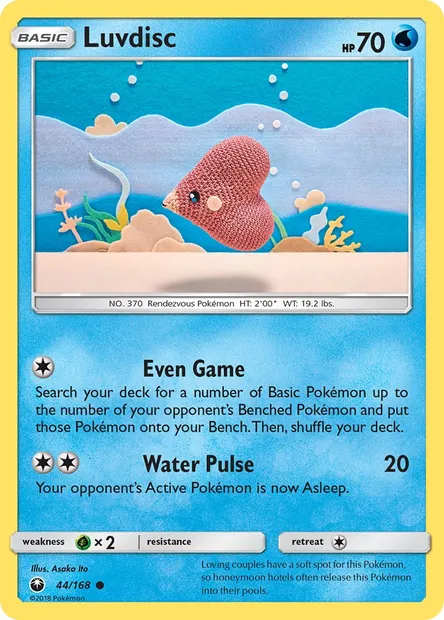 Luvdisc, Pokémon card CES 44 — Celestial Storm set