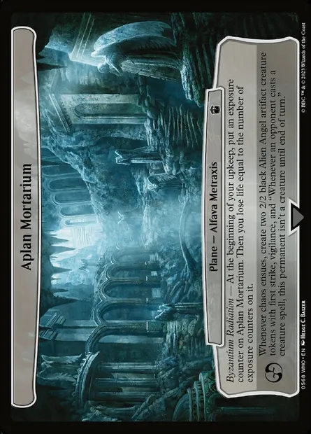 Aplan Mortarium, Magic card WHO 568 — Doctor Who set