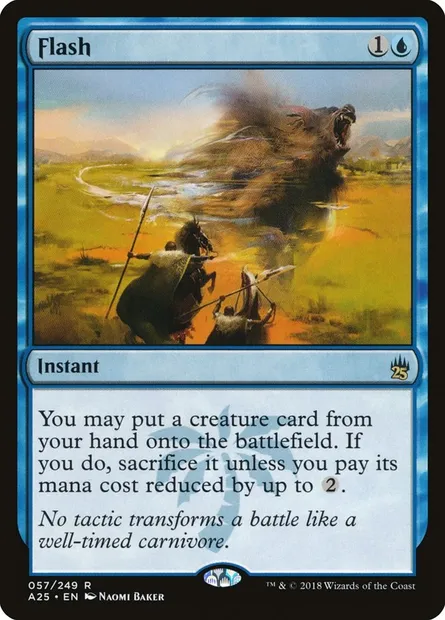 Flash, carte Magic A25 57 — extension Masters 25