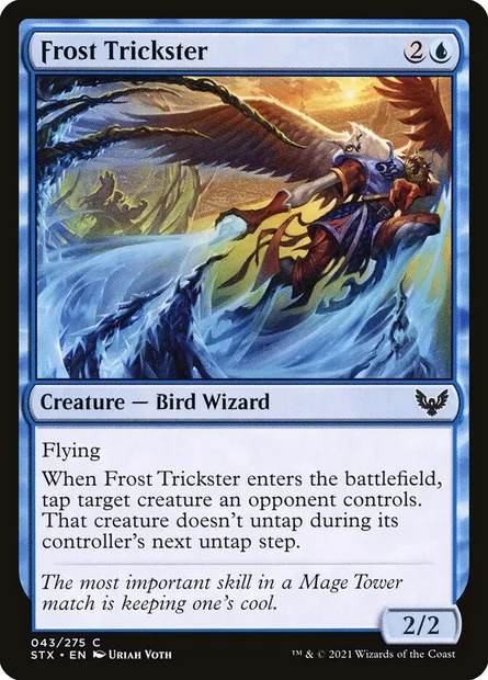 Frost Trickster, Magic card STX 43 — Strixhaven: School of Mages set