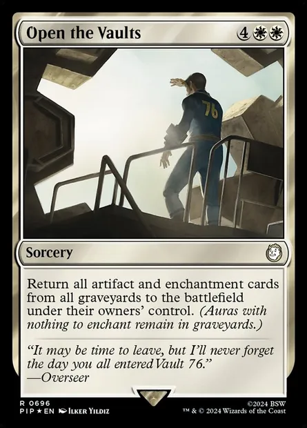 Open the Vaults, Magic card PIP 696 — Fallout set