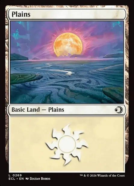 Plains, Magic card ECL 269 — Lorwyn Eclipsed set