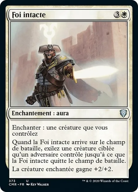 Foi intacte, carte Magic CMR 373 — extension Commander Legends