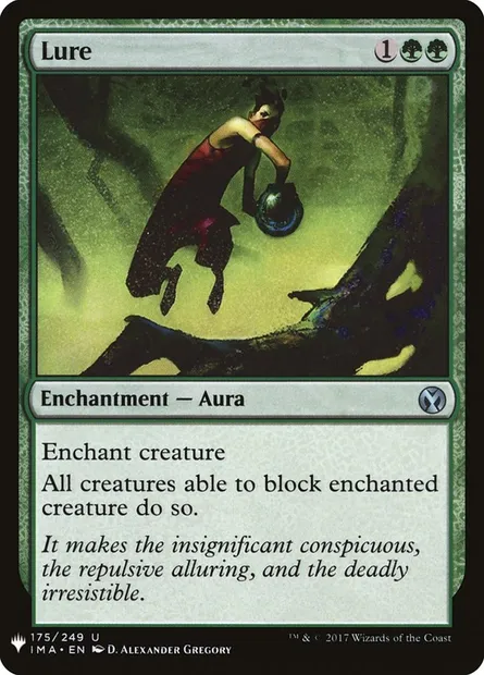 Leurre, carte Magic PLST IMA-175 — extension The List